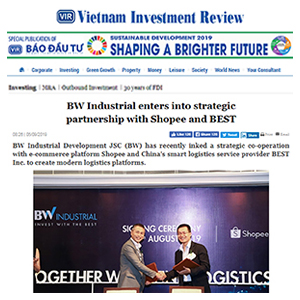BW Industrial enters into strategic partnership with Shopee and BEST